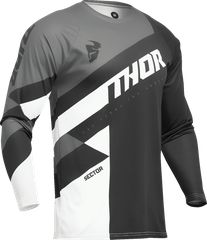 Μπλούζα Thor Sector Checker Jersey Μαύρη/Γκρι