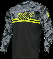 Μπλούζα MX THOR Sector DIGI Jersey Black