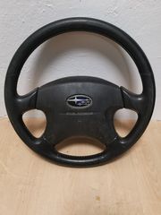 Τιμόνι subaru forester κομπλέ με αερόσακο και επένδυση.