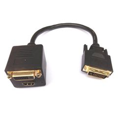 DVI Splitter M to HDMIDVI F Aculine AD-039