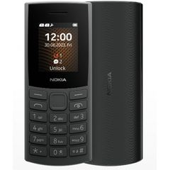 Nokia 105 4G (2023) Dual Sim 1.8  IPS LCD LTE Charcoal GR.( 3 άτοκες δόσεις.)