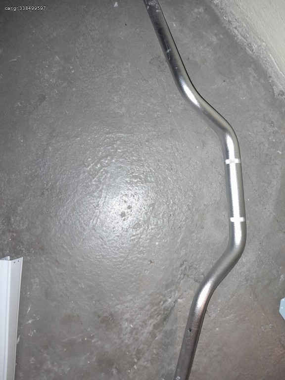 Τιμόνι inox mat