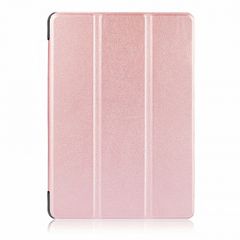 Θήκη Three Fold Samsung Galaxy Tab S7+ Plus/S8+ Plus/S7 FE 12.4'' T970-T976/T730 Custer Texture Rose Gold
