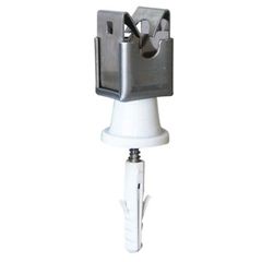 Aνοξείδωτο στήριγμα αγωγών Φ8-10mm ELFIX™ SFINA™ με πλαστικό PA κοντό L17mm αποστάτη, ανοξείδωτη βίδα & ούπα για χρήση σε τοιχοποιία, μπετό και εξωτερικούς χώρους