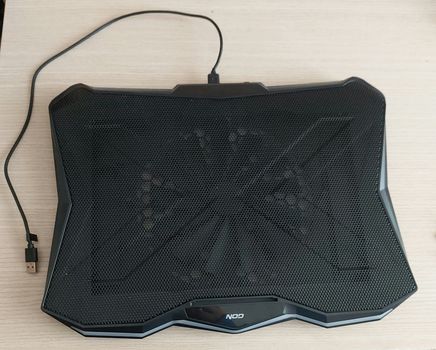 NOD Vortex RGB Cooling Pad για Laptop έως 17.3" με 1 Ανεμιστήρα
