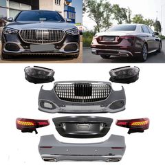 Full Body Kit Conversion for Mercedes E-Class W213 (2016-2019) to Facelift 2020 MAYBACH Design