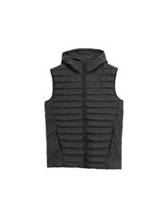 4F Αμάνικο Ανδρικό Μπουφάν Puffer Μαύρο 4FAW23TVESM063-20S