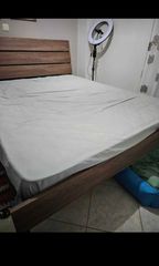 Διπλό κρεβάτι με στρωμα 