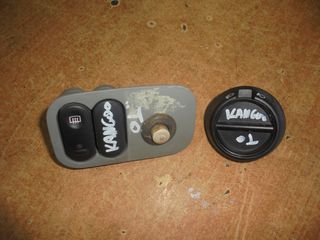 RENAULT  KANGOO  '98'-03' -  Διακόπτες/Κοντρόλ - κονσολες-ρολογια 