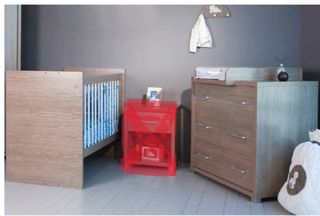 Κρεβάτι παιδικό – εφηβικό και συρταριέρα 4 συρταριών (CHILDWOOD).