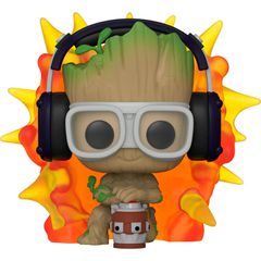 POP figure Marvel I am Groot - Groot with Detonator-thumb-1