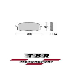 ΟΡΓΑΝΙΚΑ ΤΑΚΑΚΙΑ SP ORGANIC BRAKE PADS SP TBR687