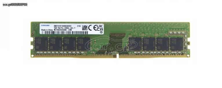 Samsung UDIMM 16GB DDR4 3200MHz M378A2G43AB3-CWE