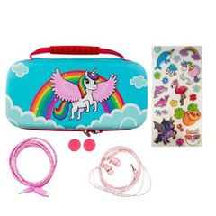 Over the Rainbow Unicorn Case 7-in-1 Switch Lite / Nintendo Switch