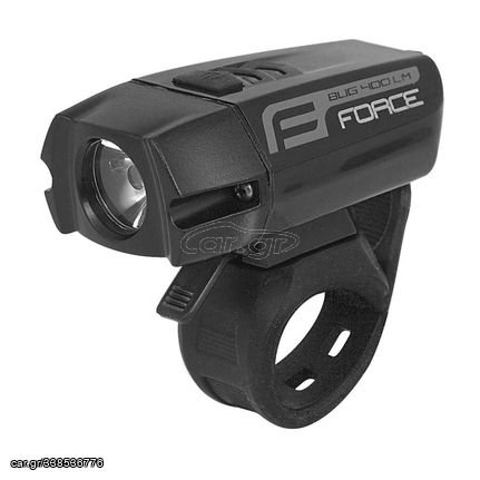 Εμπρόσθιο Φανάρι FORCE Bug 400Lm Led USB