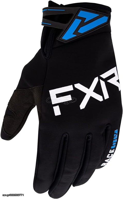 Γάντια FXR Cold Cross Lite 21-Black/Blue Small