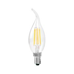 LED Λάμπα E14 4W 220V 800LM 2700K Filament C35