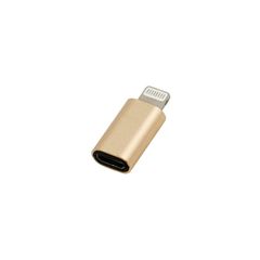 Μετατροπέας - Αντάπτορας από Lightning σε Micro USB Θηλυκό TR-2018 Χρυσό