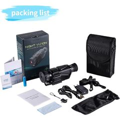 BITSYZ NIGHT VISION GOGGLES, UPGRADE 5X40 INFRARED IR 400M P1X-0540-thumb-1