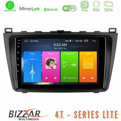 Bizzar 4T Series Mazda 6 2008-2012 4core Android12 2+32GB Navigation Multimedia Tablet 9"
