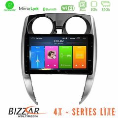 Bizzar 4T Series Nissan Note 2013-2018 4core Android12 2+32GB Navigation Multimedia Tablet 10"