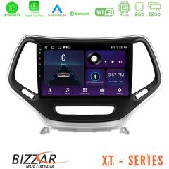 Bizzar XT Series Jeep Cherokee 2014-2019 4core Android12 2+32GB Navigation Multimedia Tablet 9" (Ασημί Χρώμα)