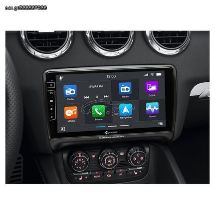 Dynavin D8 Series Οθόνη Audi TT (8J) 2008-2014 9" Android Navigation Multimedia Station