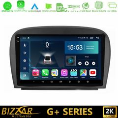Bizzar G+ Series Mercedes SL Class 2005-2011 8Core Android12 6+128GB Navigation Multimedia Tablet 9"