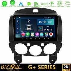 Bizzar G+ Series Mazda 2 2008-2014 8core Android12 6+128GB Navigation Multimedia Tablet 9"