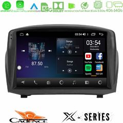 Cadence X Series Ford Fiesta 2008-2016 8core Android12 4+64GB Navigation Multimedia Tablet 9" (Oem Style)