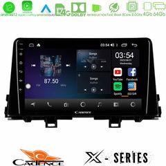 Cadence X Series Kia Picanto 2017-2021 8Core Android12 4+64GB Navigation Multimedia Tablet 9"