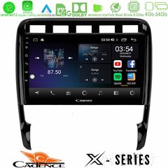 Cadence X Series Porsche Cayenne 2003-2010 8core Android12 4+64GB Navigation Multimedia Tablet 9"