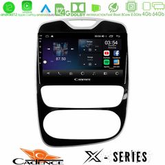 Cadence X Series Renault Clio 2016-2019 8core Android12 4+64GB Navigation Multimedia Tablet 10"