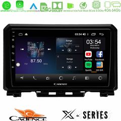 Cadence X Series Suzuki Jimny 2018-2022 8core Android12 4+64GB Navigation Multimedia Tablet 9"