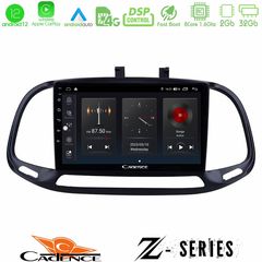 Cadence Z Series Fiat Doblo 2015-2022 8core Android12 2+32GB Navigation Multimedia Tablet 9"