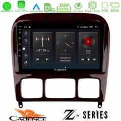 Cadence Z Series Mercedes S Class 1999-2004 (W220) 8core Android12 2+32GB Navigation Multimedia Tablet 9"