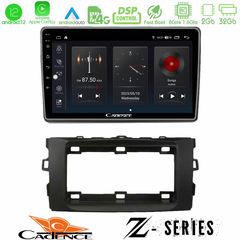 Cadence Z Series Toyota Auris 2013-2016 8core Android12 2+32GB Navigation Multimedia Tablet 10"