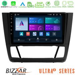 Bizzar Ultra Series BMW 1Series E81/E82/E87/E88 (AUTO A/C) 8core Android13 8+128GB Navigation Multimedia Tablet 9"