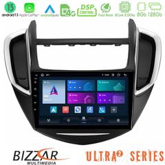 Bizzar Ultra Series Chevrolet Trax 2013-2020 8core Android13 8+128GB Navigation Multimedia Tablet 9"