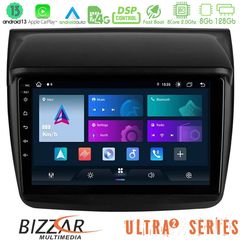 Bizzar Ultra Series Mitsubishi L200 8core Android13 8+128GB Navigation Multimedia Tablet 9"