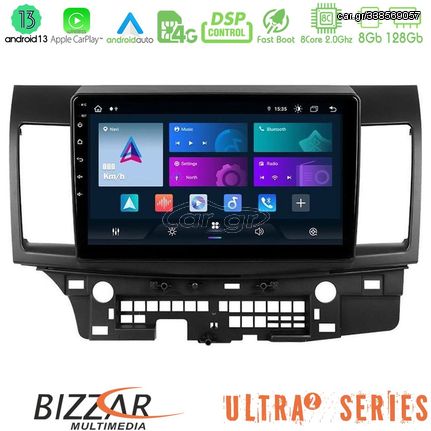 Bizzar Ultra Series Mitsubishi Lancer 2008 – 2015 8core Android13 8+128GB Navigation Multimedia Tablet 10"