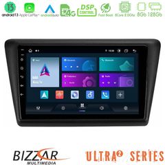 Bizzar ULTRA Series Skoda Rapid 2013-2017 8core Android13 8+128GB Navigation Multimedia Tablet 9"