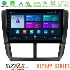 Bizzar Ultra Series Subaru Forester 8core Android13 8+128GB Navigation Multimedia Tablet 9"