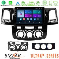 Bizzar Ultra Series Toyota Hilux 2007-2011 8core Android13 8+128GB Navigation Multimedia Tablet 9"