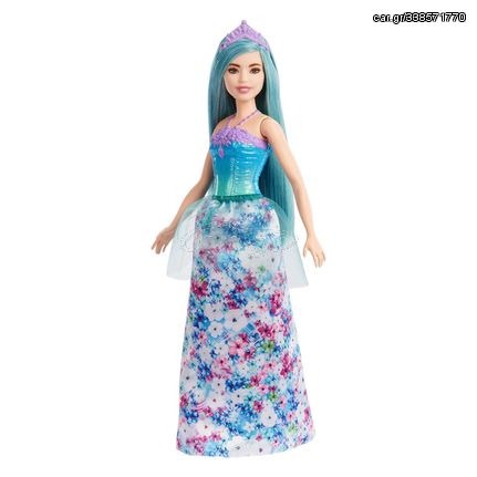 Barbie - Dreamtopia Royal Doll - Teal Hair (HGR16) / Toys