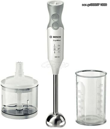 Bosch ErgoMixx MSM66120 Immersion blender 600 W Grey, White