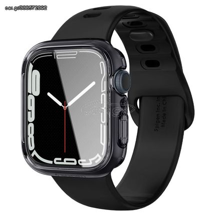 Spigen Ultra Hybrid case for Apple Watch 7 / 8 / 9 (41 mm) - transparent gray