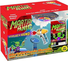 Martian Panic Game and Blaster Gun Bundle (Code in Box) / Nintendo Switch