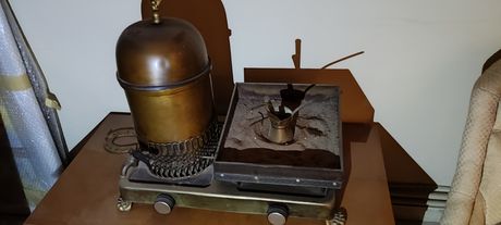 Hovoli Antique Greek coffee machine gas