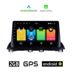 MAZDA CX-4 (μετά το 2014) Android οθόνη αυτοκίνητου 2GB με GPS WI-FI (ηχοσύστημα αφής 9" ιντσών OEM Android Auto Apple Carplay Youtube Playstore MP3 USB Radio Bluetooth Mirrorlink εργοστασιακή, 4x60W,